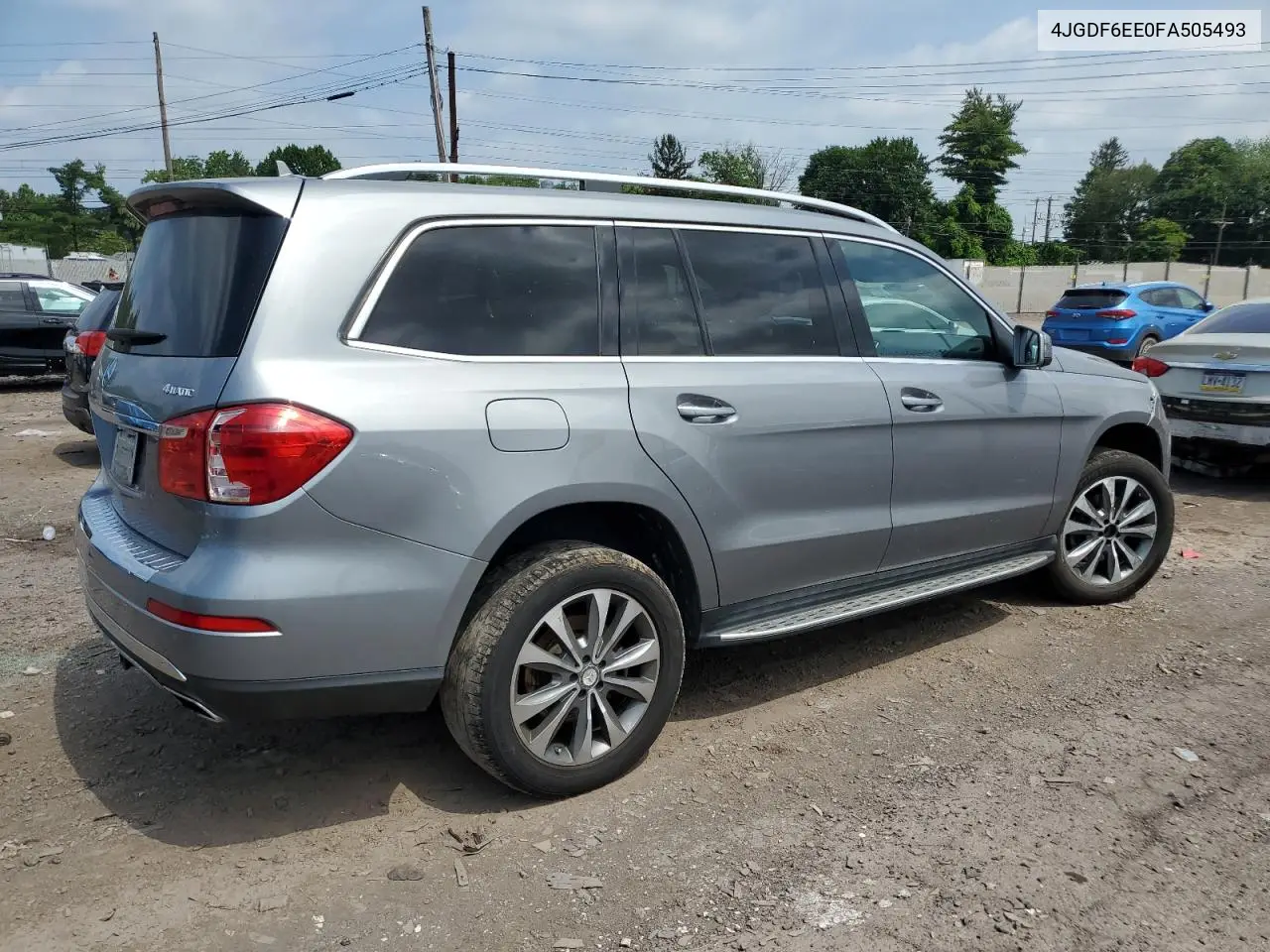 2015 Mercedes-Benz Gl 450 4Matic VIN: 4JGDF6EE0FA505493 Lot: 61785975