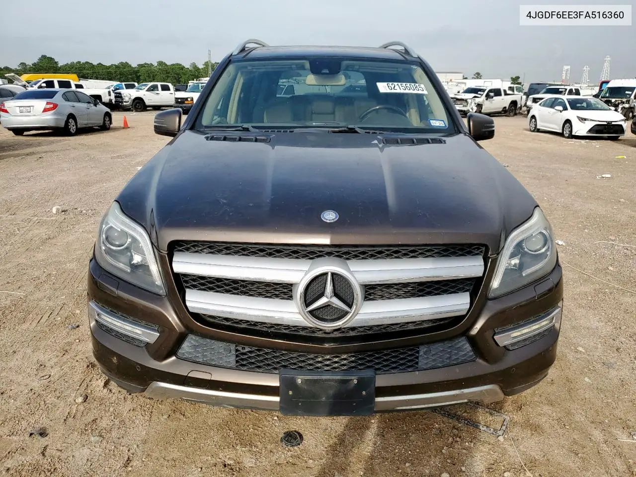 2015 Mercedes-Benz Gl 450 4Matic VIN: 4JGDF6EE3FA516360 Lot: 62156085