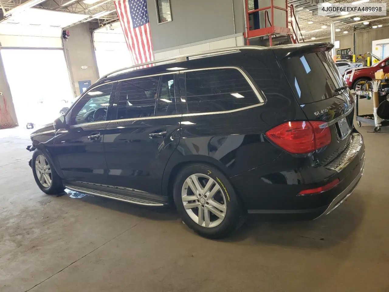 2015 Mercedes-Benz Gl 450 4Matic VIN: 4JGDF6EEXFA489898 Lot: 62358375