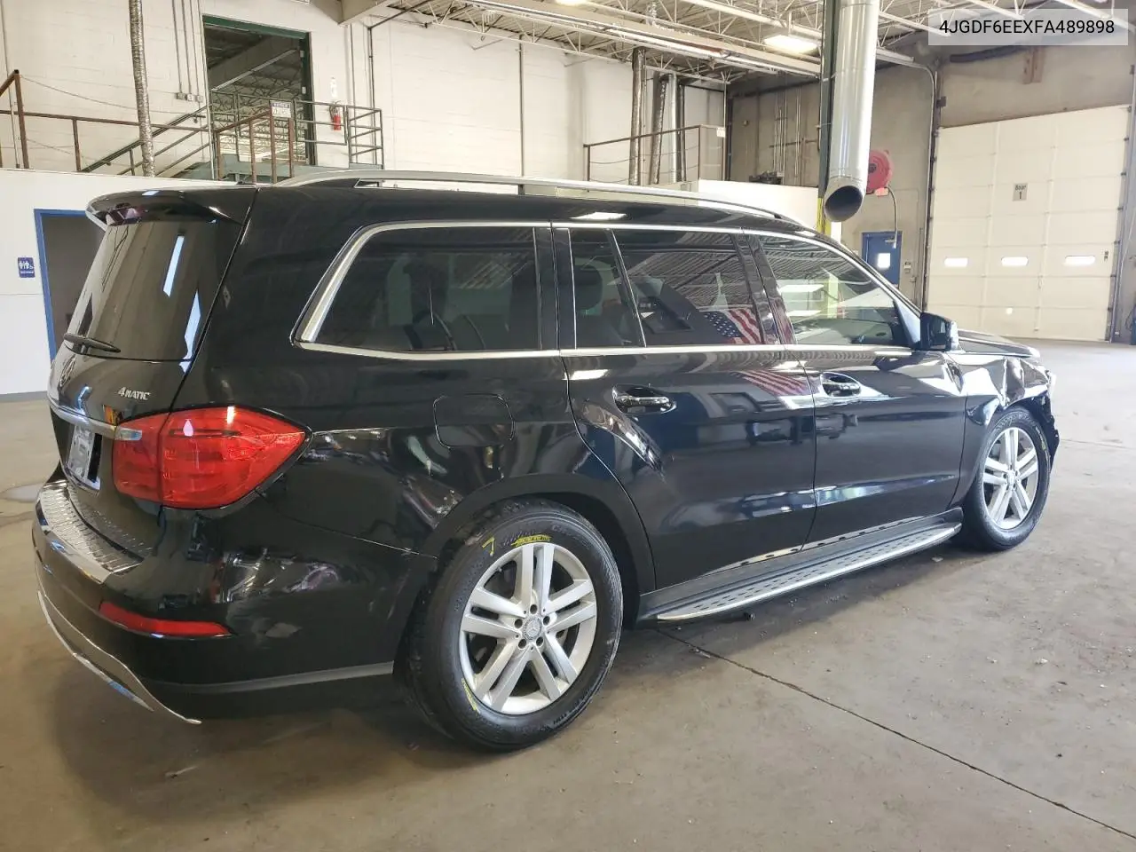 2015 Mercedes-Benz Gl 450 4Matic VIN: 4JGDF6EEXFA489898 Lot: 62358375