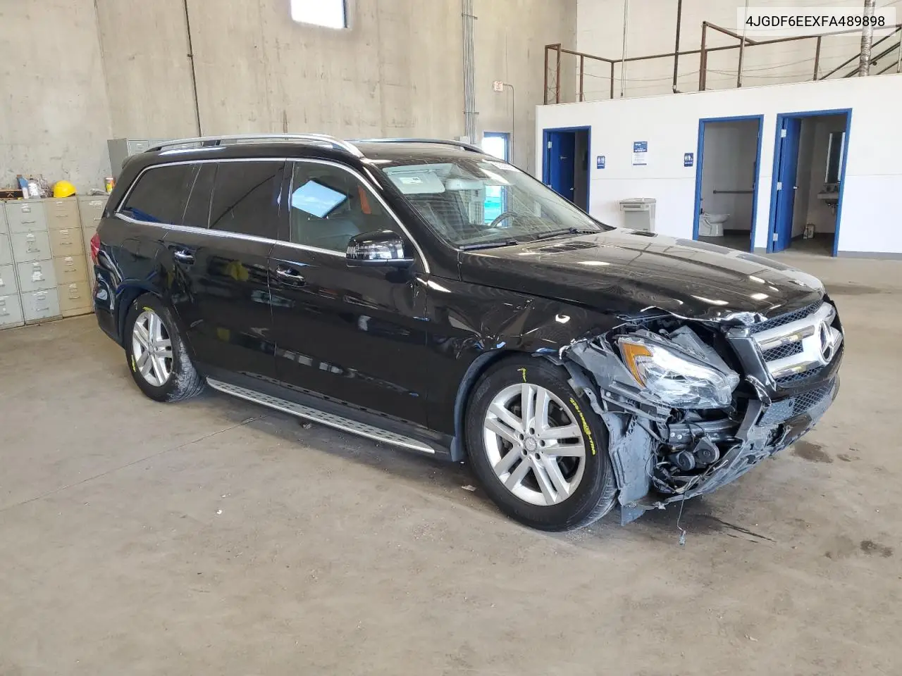 2015 Mercedes-Benz Gl 450 4Matic VIN: 4JGDF6EEXFA489898 Lot: 62358375
