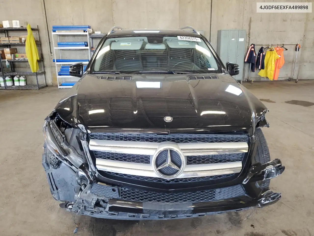 2015 Mercedes-Benz Gl 450 4Matic VIN: 4JGDF6EEXFA489898 Lot: 62358375