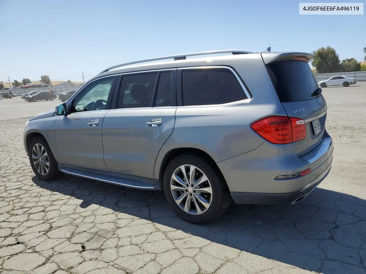 2015 Mercedes-Benz Gl 450 4Matic VIN: 4JGDF6EE6FA496119 Lot: 62500555
