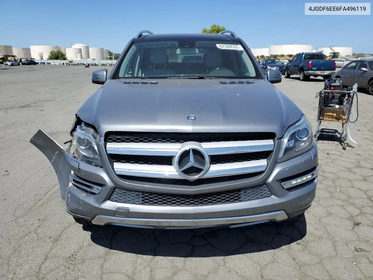 2015 Mercedes-Benz Gl 450 4Matic VIN: 4JGDF6EE6FA496119 Lot: 62500555