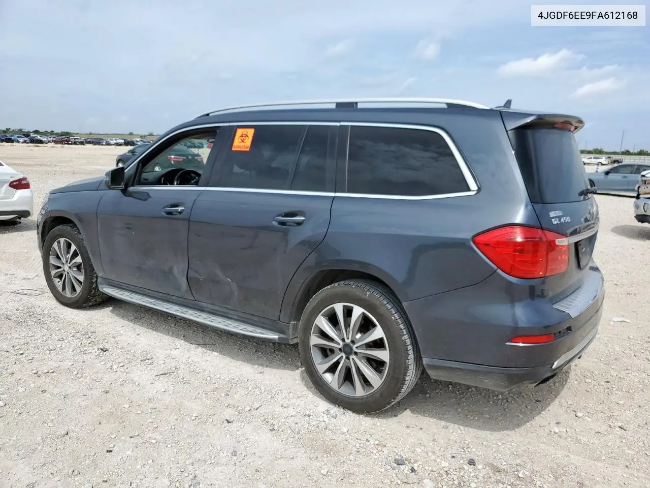 2015 Mercedes-Benz Gl 450 4Matic VIN: 4JGDF6EE9FA612168 Lot: 64834195