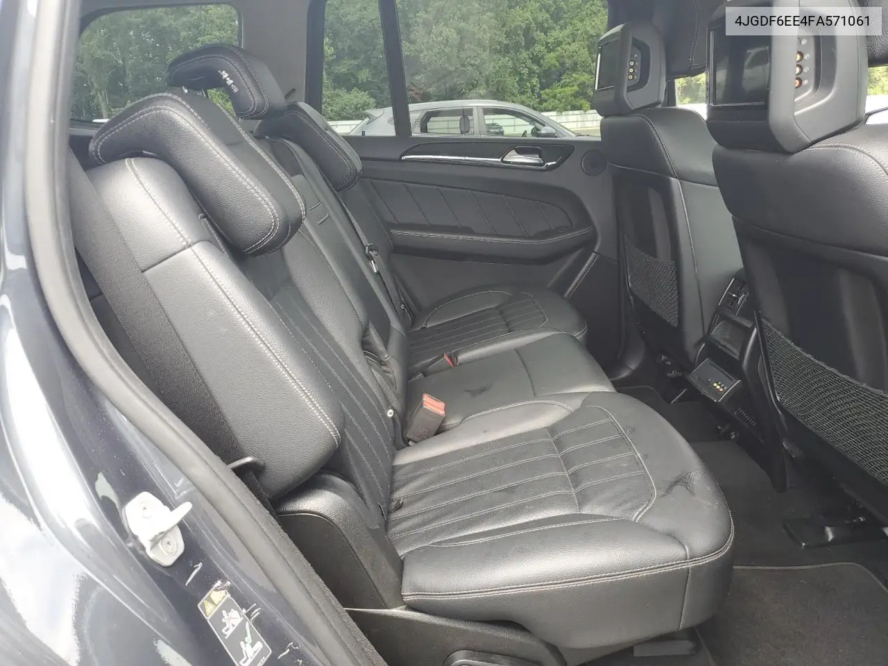 2015 Mercedes-Benz Gl 450 4Matic VIN: 4JGDF6EE4FA571061 Lot: 65134135
