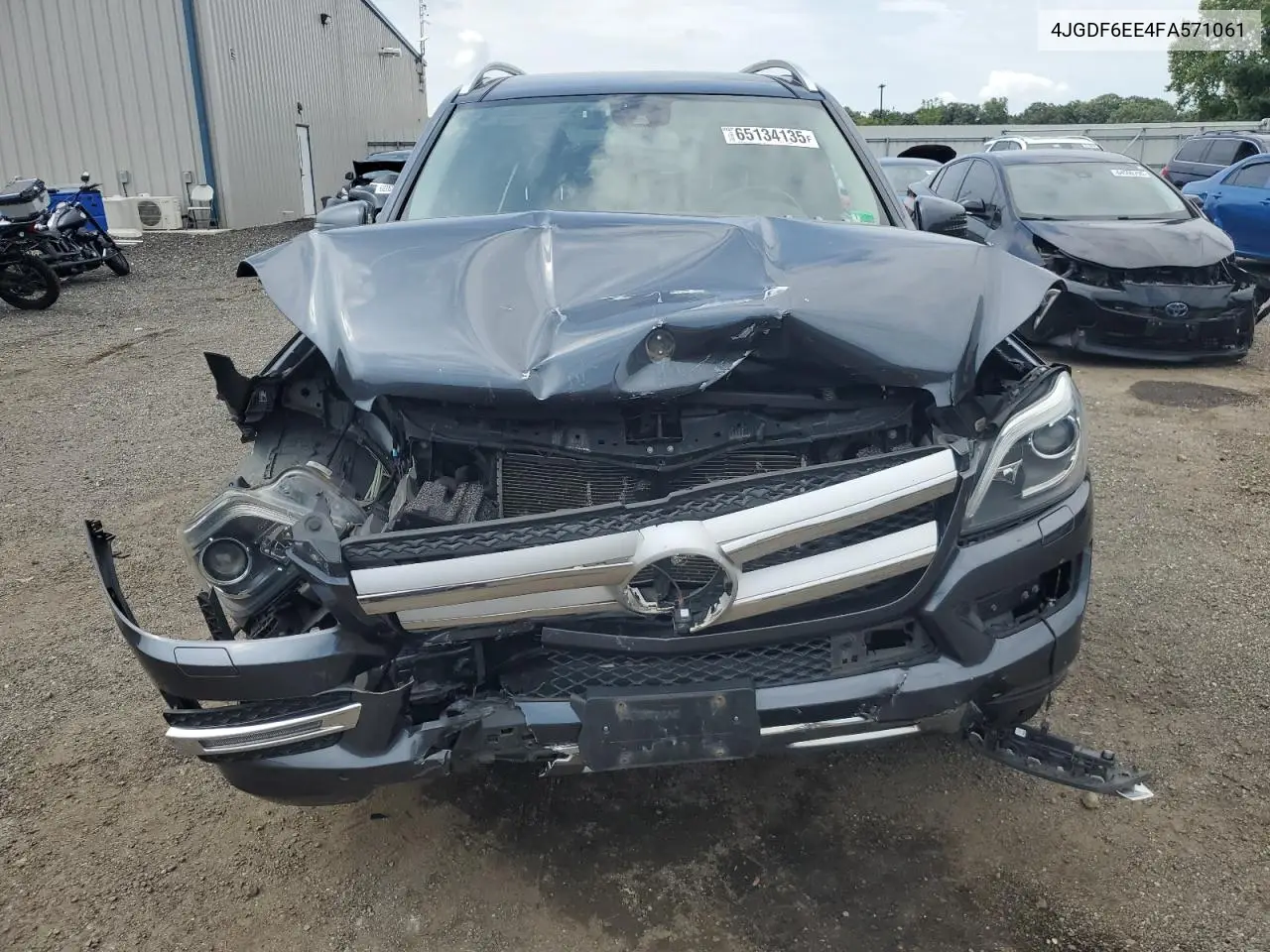 2015 Mercedes-Benz Gl 450 4Matic VIN: 4JGDF6EE4FA571061 Lot: 65134135