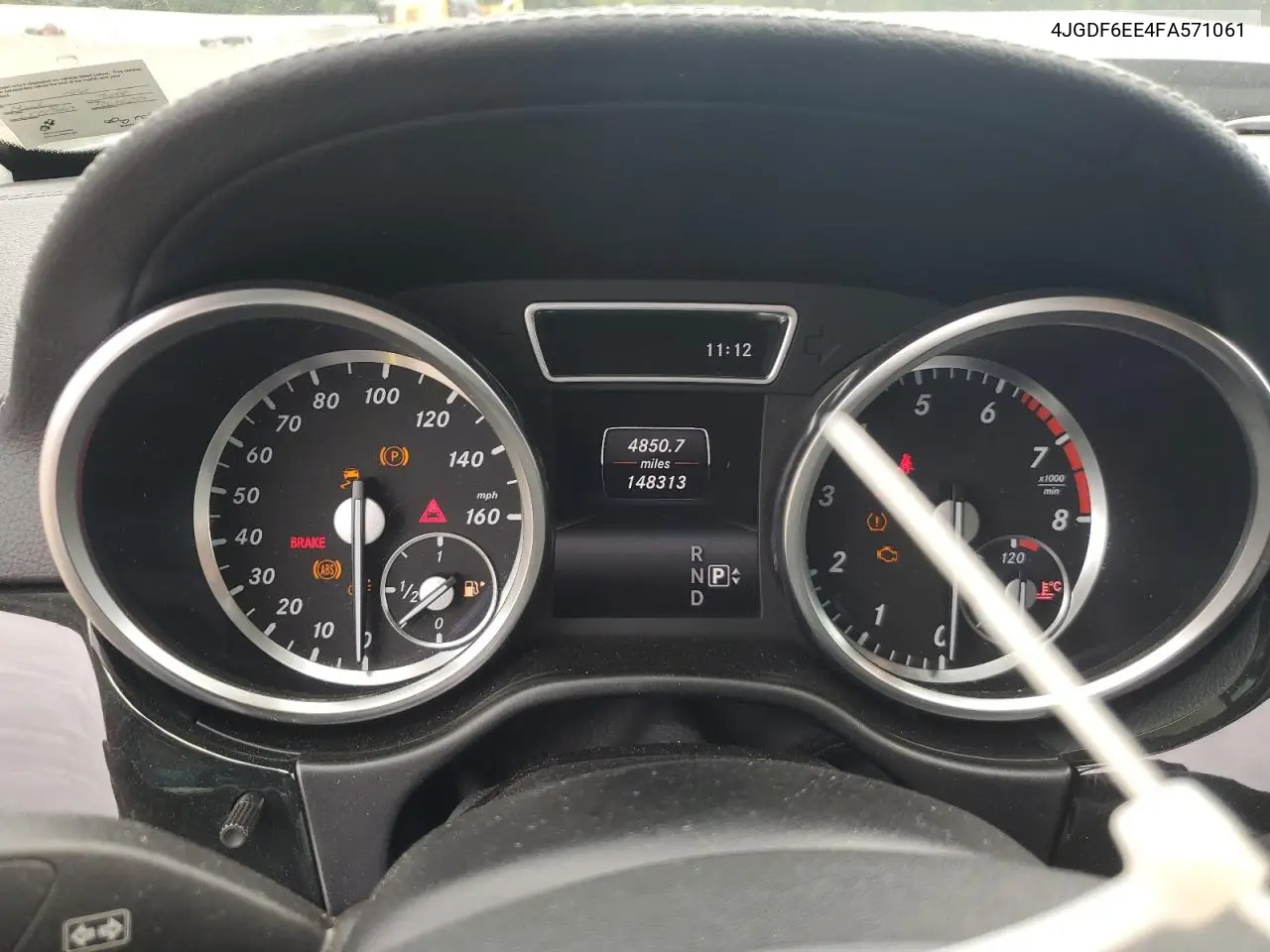 2015 Mercedes-Benz Gl 450 4Matic VIN: 4JGDF6EE4FA571061 Lot: 65134135