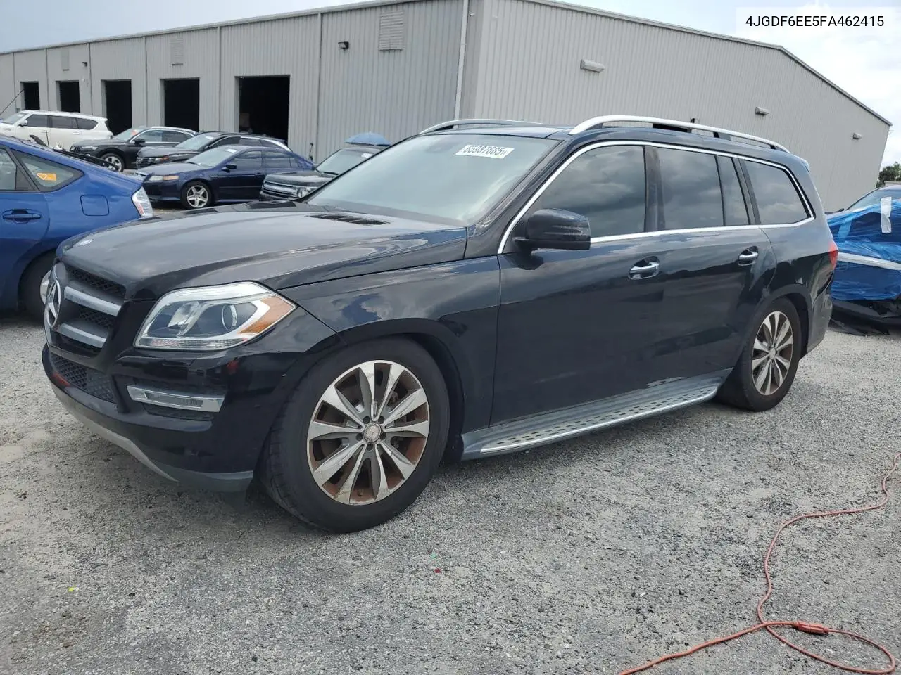 2015 Mercedes-Benz Gl 450 4Matic VIN: 4JGDF6EE5FA462415 Lot: 65987685