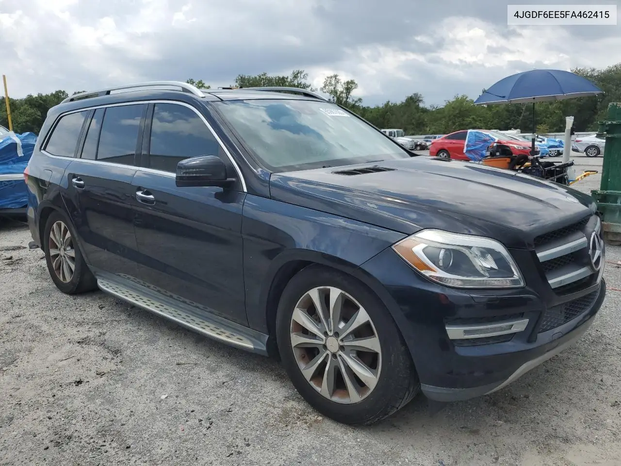 2015 Mercedes-Benz Gl 450 4Matic VIN: 4JGDF6EE5FA462415 Lot: 65987685