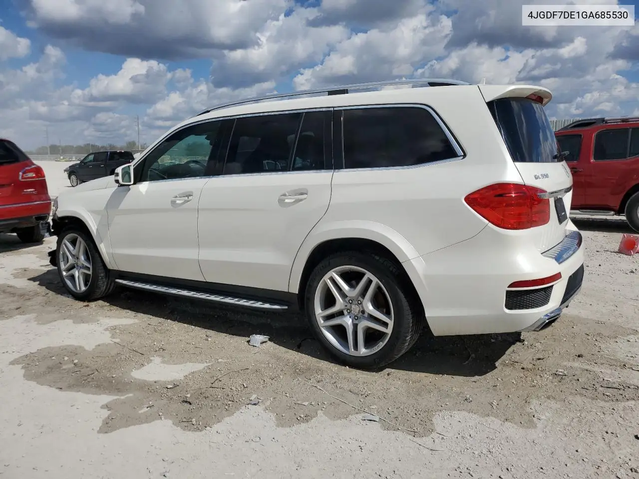 2016 Mercedes-Benz Gl 550 4Matic VIN: 4JGDF7DE1GA685530 Lot: 43762175