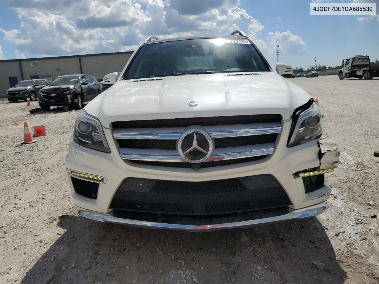 2016 Mercedes-Benz Gl 550 4Matic VIN: 4JGDF7DE1GA685530 Lot: 43762175