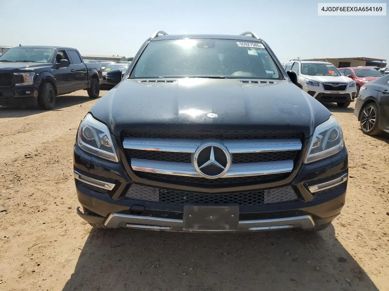 2016 Mercedes-Benz Gl 450 4Matic VIN: 4JGDF6EEXGA654169 Lot: 55927565