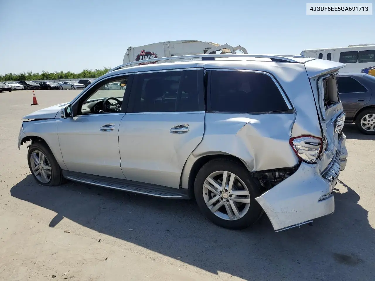 2016 Mercedes-Benz Gl 450 4Matic VIN: 4JGDF6EE5GA691713 Lot: 55994635
