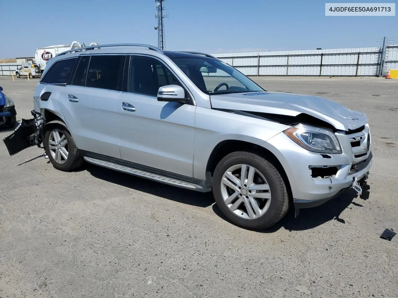 2016 Mercedes-Benz Gl 450 4Matic VIN: 4JGDF6EE5GA691713 Lot: 55994635