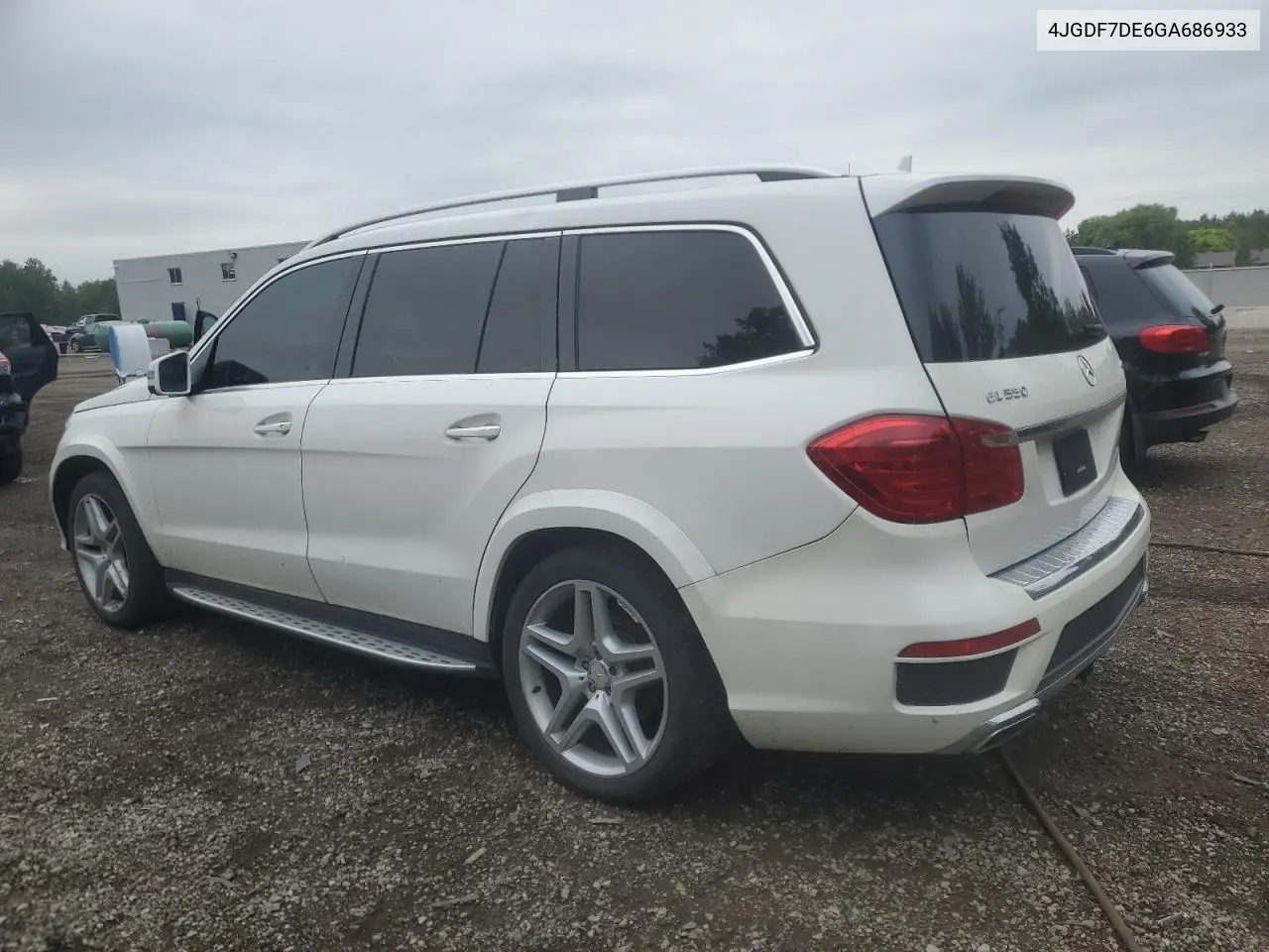 2016 Mercedes-Benz Gl 550 4Matic VIN: 4JGDF7DE6GA686933 Lot: 59112265