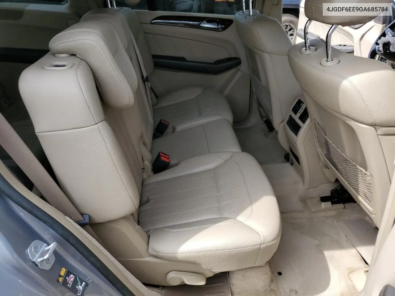 2016 Mercedes-Benz Gl 450 4Matic VIN: 4JGDF6EE9GA685784 Lot: 61051755