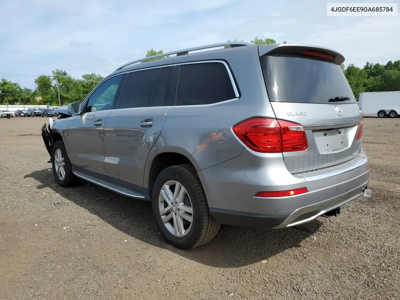 2016 Mercedes-Benz Gl 450 4Matic VIN: 4JGDF6EE9GA685784 Lot: 61051755