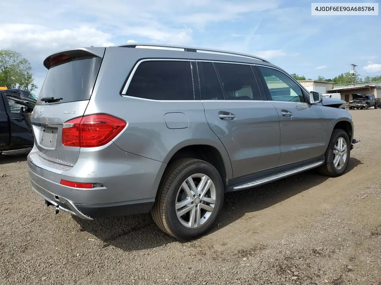 2016 Mercedes-Benz Gl 450 4Matic VIN: 4JGDF6EE9GA685784 Lot: 61051755