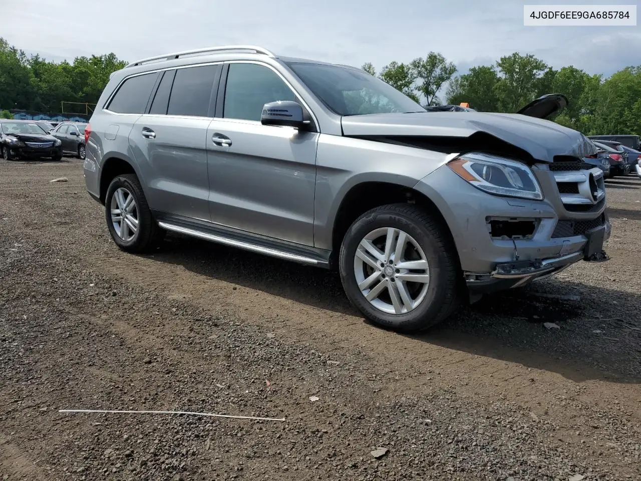 2016 Mercedes-Benz Gl 450 4Matic VIN: 4JGDF6EE9GA685784 Lot: 61051755