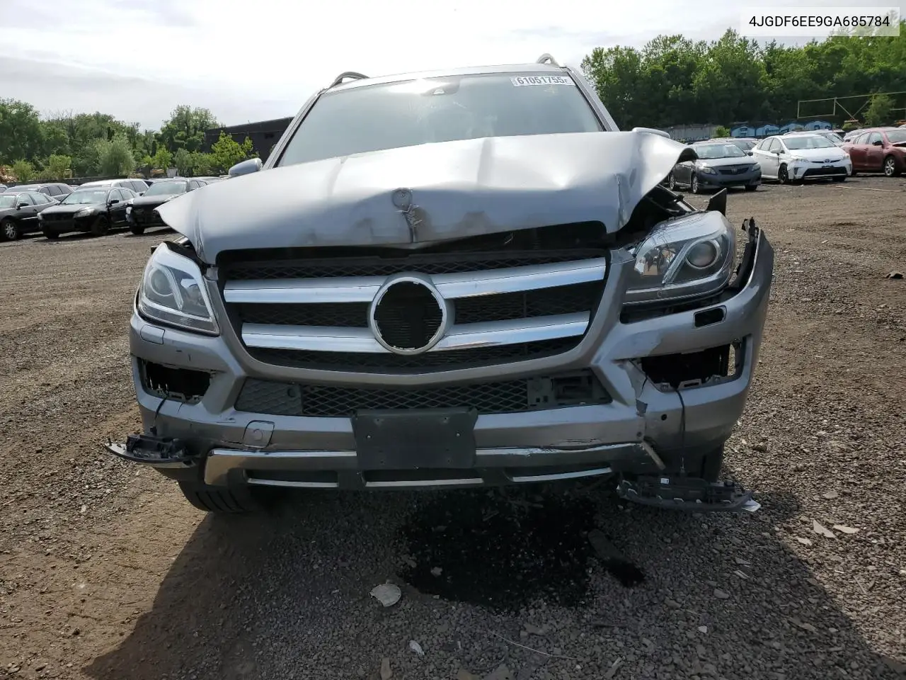 2016 Mercedes-Benz Gl 450 4Matic VIN: 4JGDF6EE9GA685784 Lot: 61051755