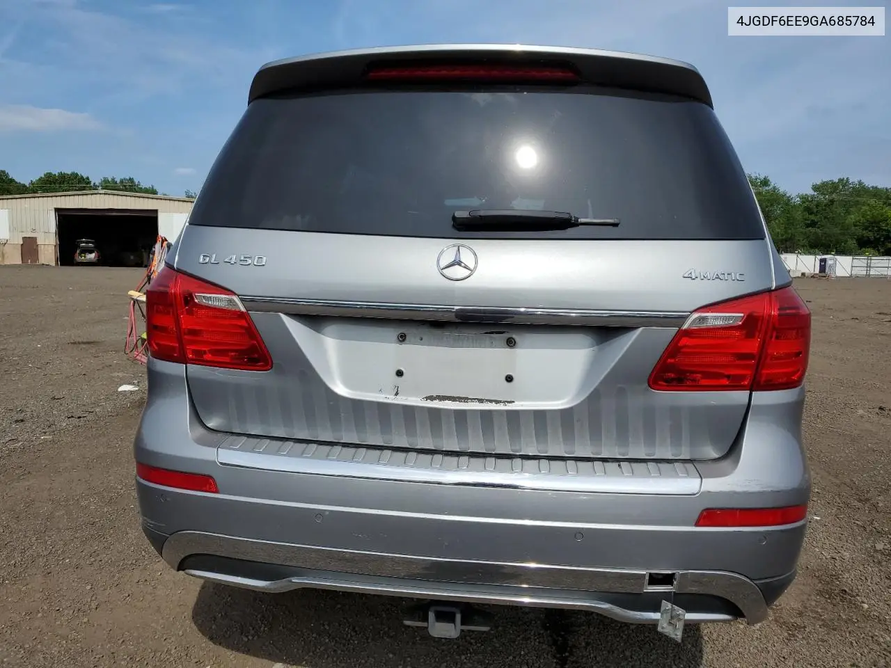 2016 Mercedes-Benz Gl 450 4Matic VIN: 4JGDF6EE9GA685784 Lot: 61051755