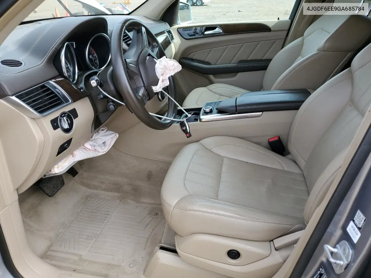 2016 Mercedes-Benz Gl 450 4Matic VIN: 4JGDF6EE9GA685784 Lot: 61051755