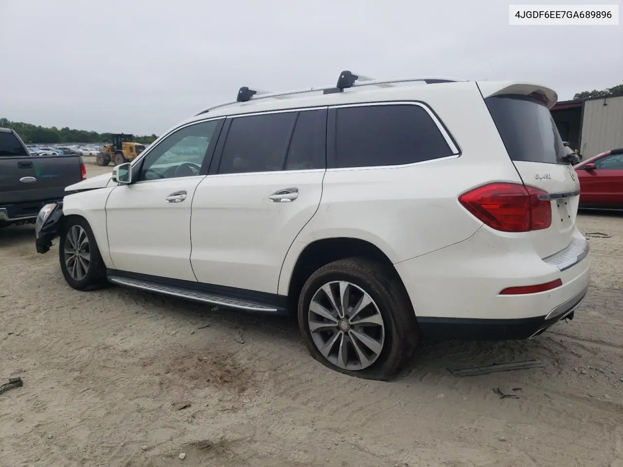 2016 Mercedes-Benz Gl 450 4Matic VIN: 4JGDF6EE7GA689896 Lot: 61613205