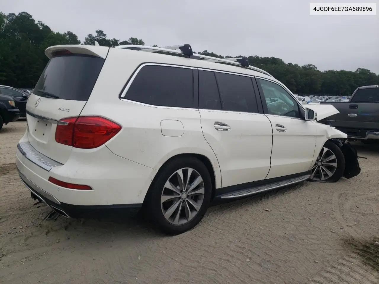 2016 Mercedes-Benz Gl 450 4Matic VIN: 4JGDF6EE7GA689896 Lot: 61613205