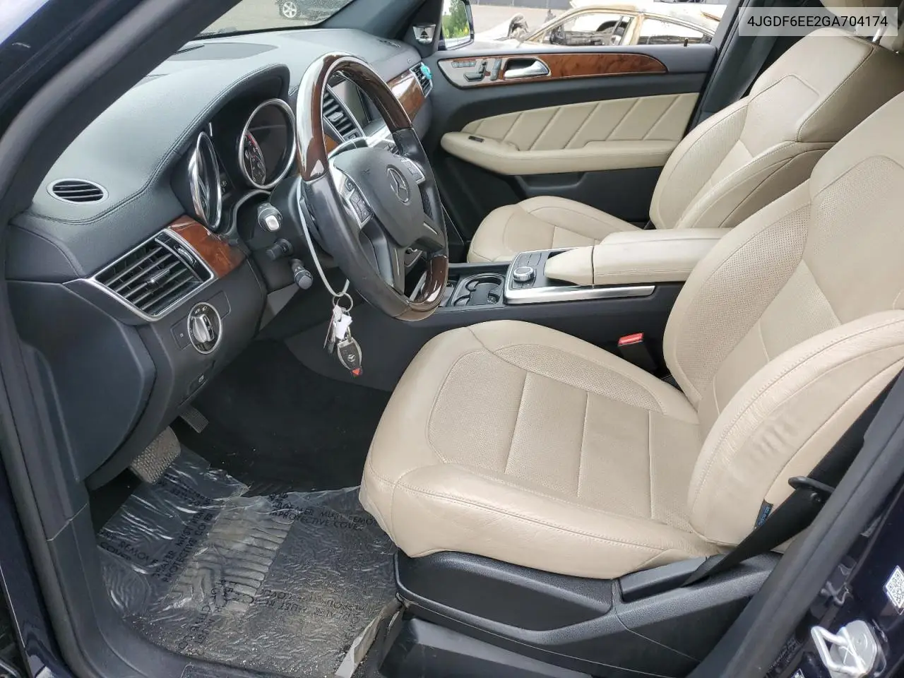 2016 Mercedes-Benz Gl 450 4Matic VIN: 4JGDF6EE2GA704174 Lot: 61913405