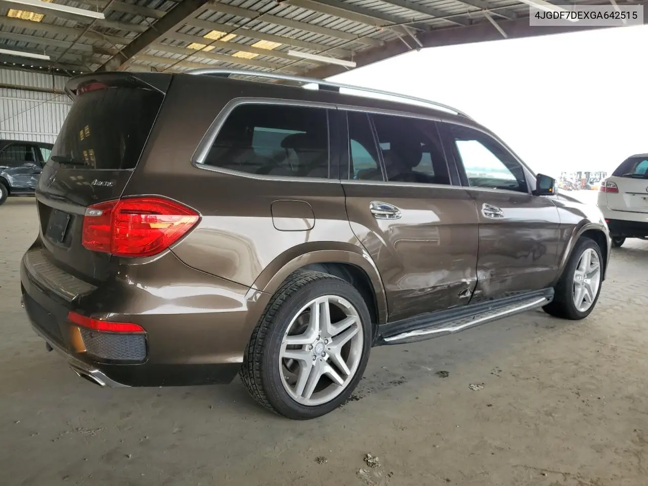 2016 Mercedes-Benz Gl 550 4Matic VIN: 4JGDF7DEXGA642515 Lot: 62097735