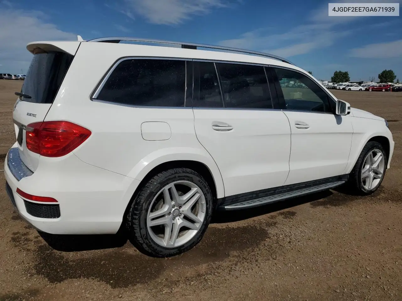 2016 Mercedes-Benz Gl 350 Bluetec VIN: 4JGDF2EE7GA671939 Lot: 63333905