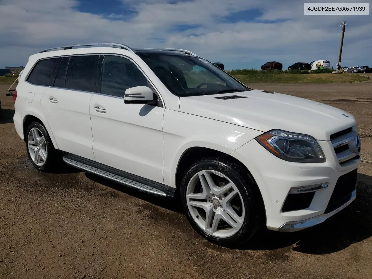 2016 Mercedes-Benz Gl 350 Bluetec VIN: 4JGDF2EE7GA671939 Lot: 63333905