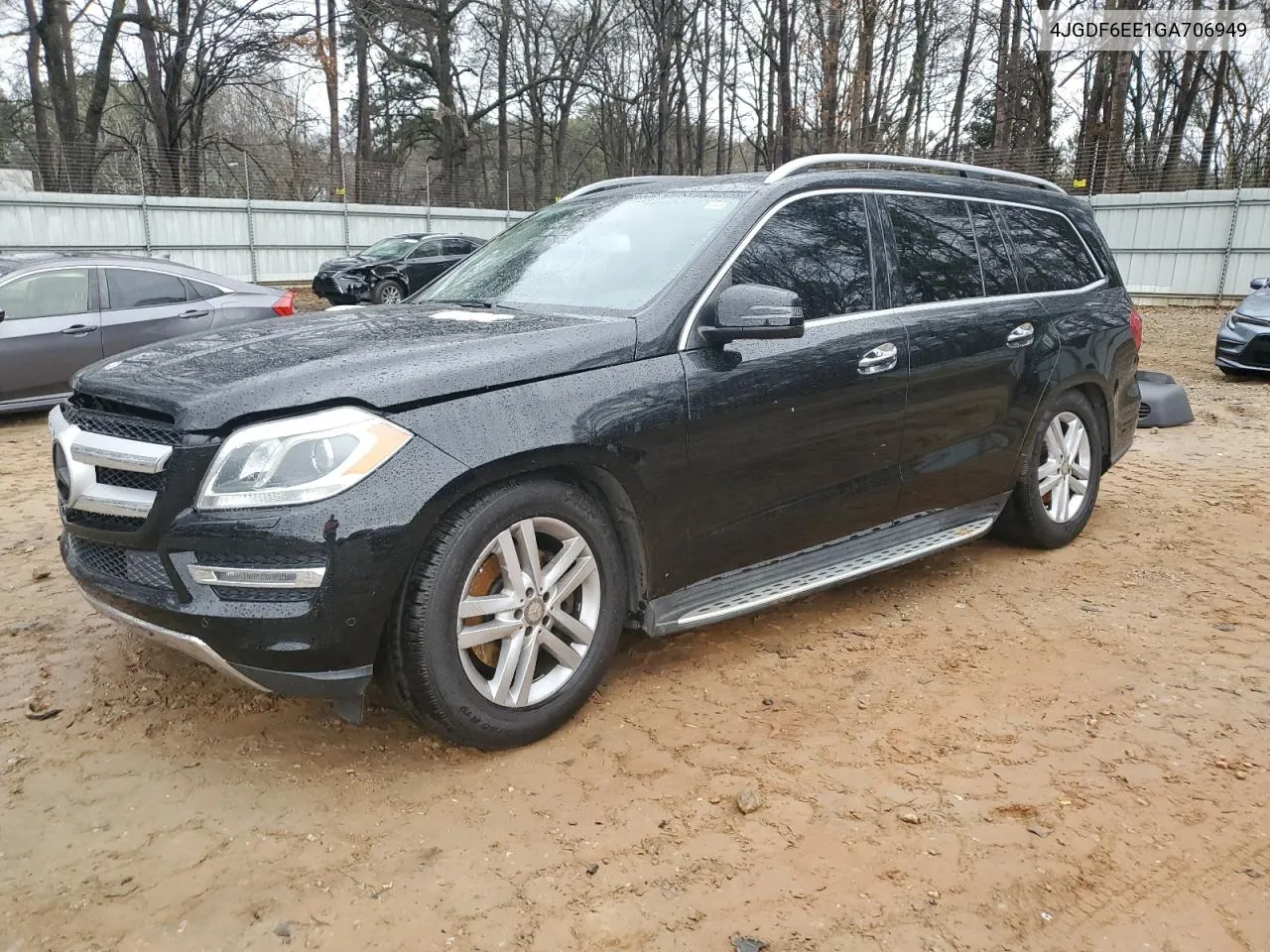 2016 Mercedes-Benz Gl 450 4Matic VIN: 4JGDF6EE1GA706949 Lot: 89135005