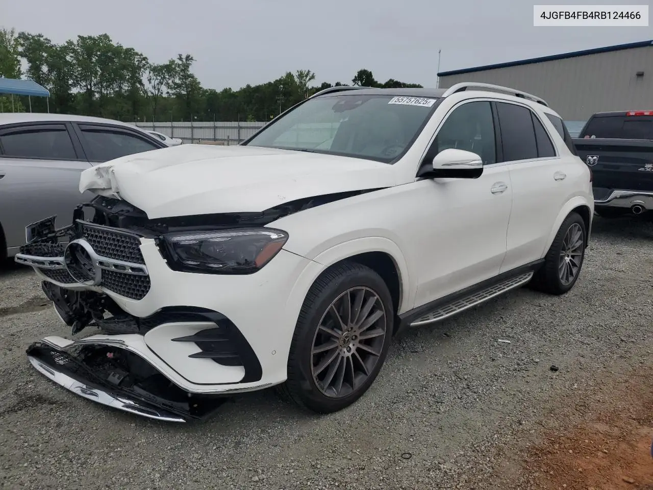 2024 Mercedes-Benz Gle 350 4Matic VIN: 4JGFB4FB4RB124466 Lot: 55757625