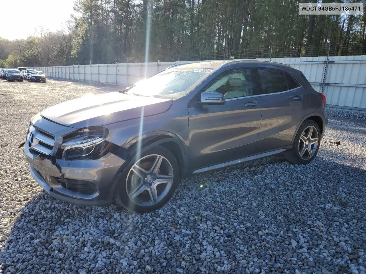 2015 Mercedes-Benz Gla 250 4Matic VIN: WDCTG4GB6FJ186471 Lot: 49578695