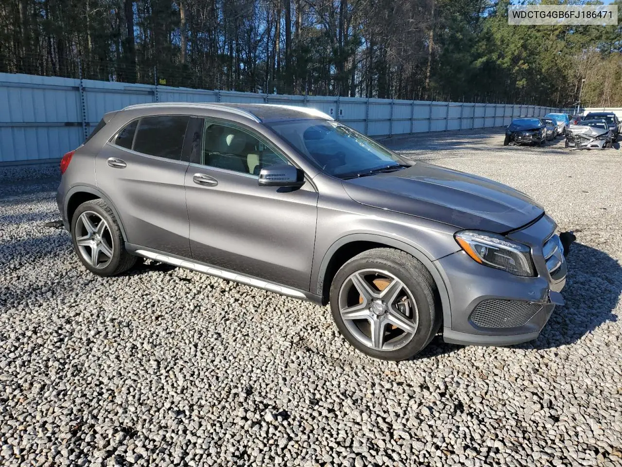 2015 Mercedes-Benz Gla 250 4Matic VIN: WDCTG4GB6FJ186471 Lot: 49578695