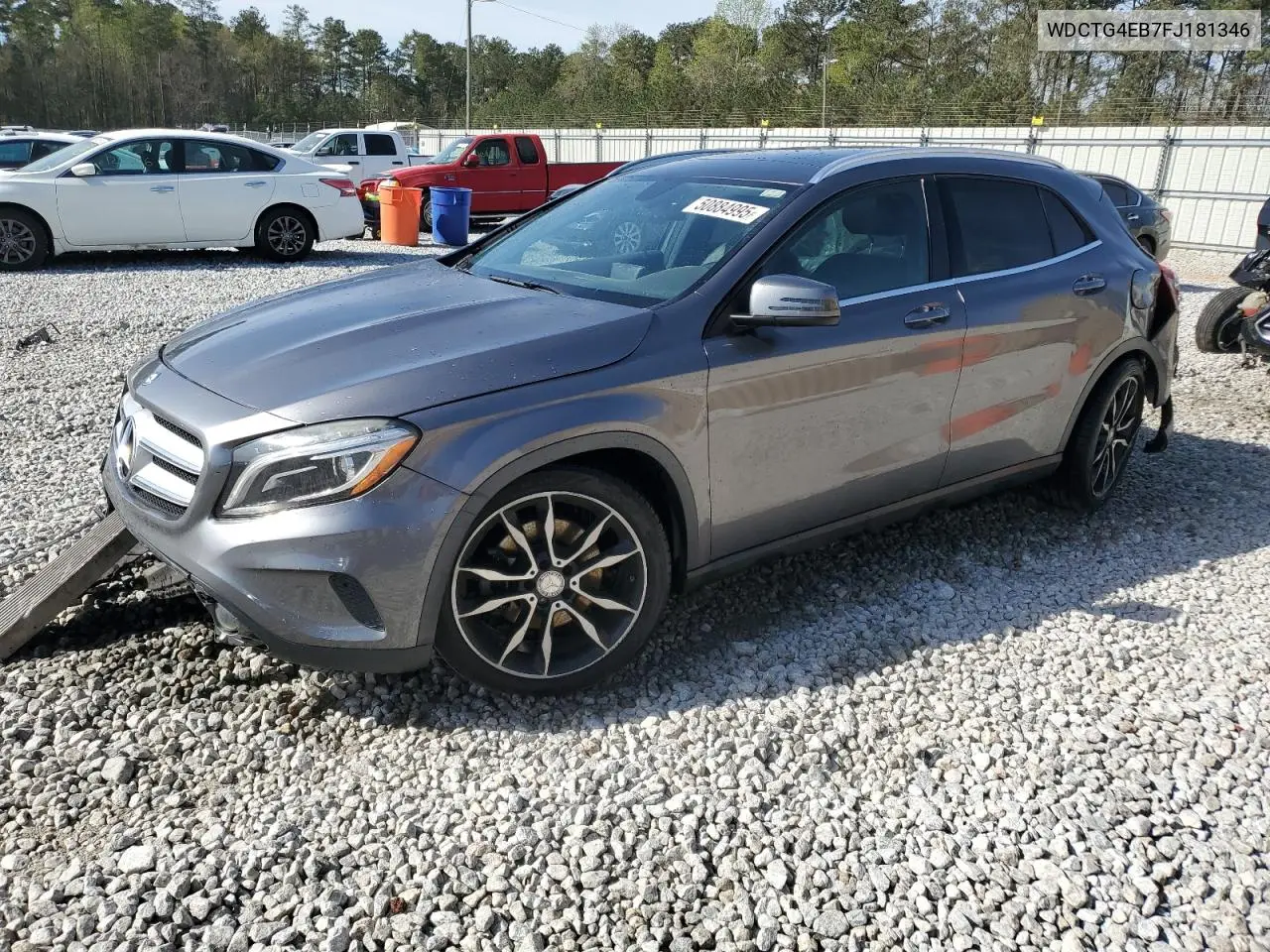 2015 Mercedes-Benz Gla 250 VIN: WDCTG4EB7FJ181346 Lot: 50884995