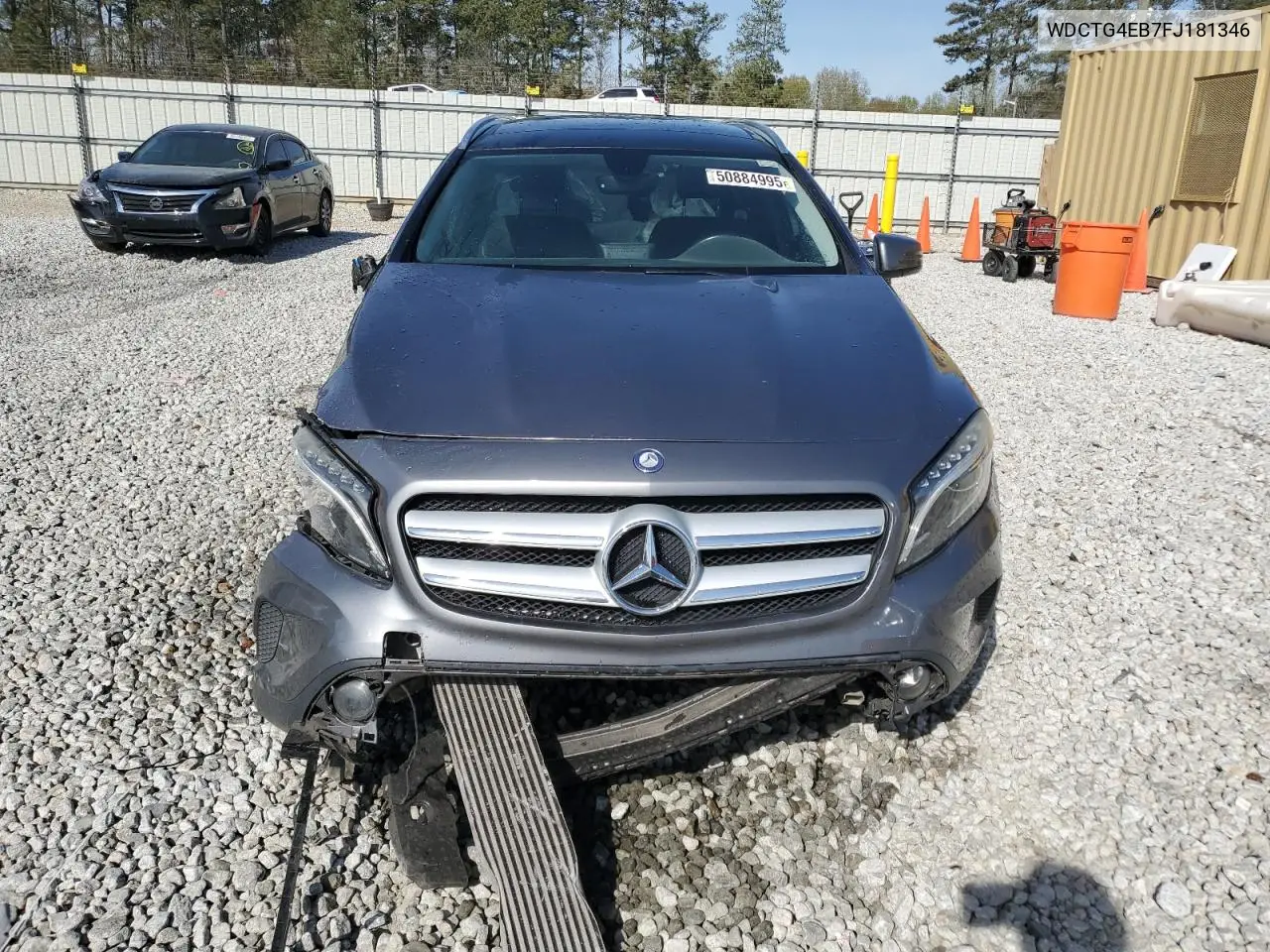2015 Mercedes-Benz Gla 250 VIN: WDCTG4EB7FJ181346 Lot: 50884995