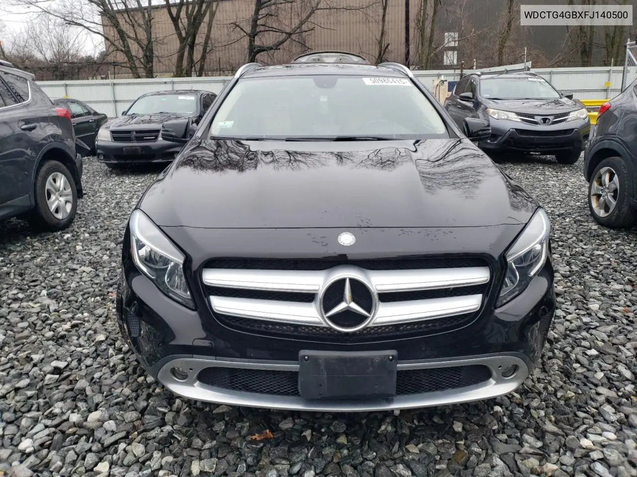 2015 Mercedes-Benz Gla 250 4Matic VIN: WDCTG4GBXFJ140500 Lot: 50986415