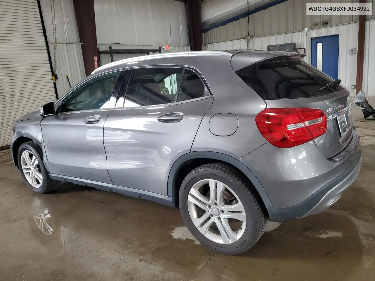 2015 Mercedes-Benz Gla 250 4Matic VIN: WDCTG4GBXFJ034922 Lot: 56501155