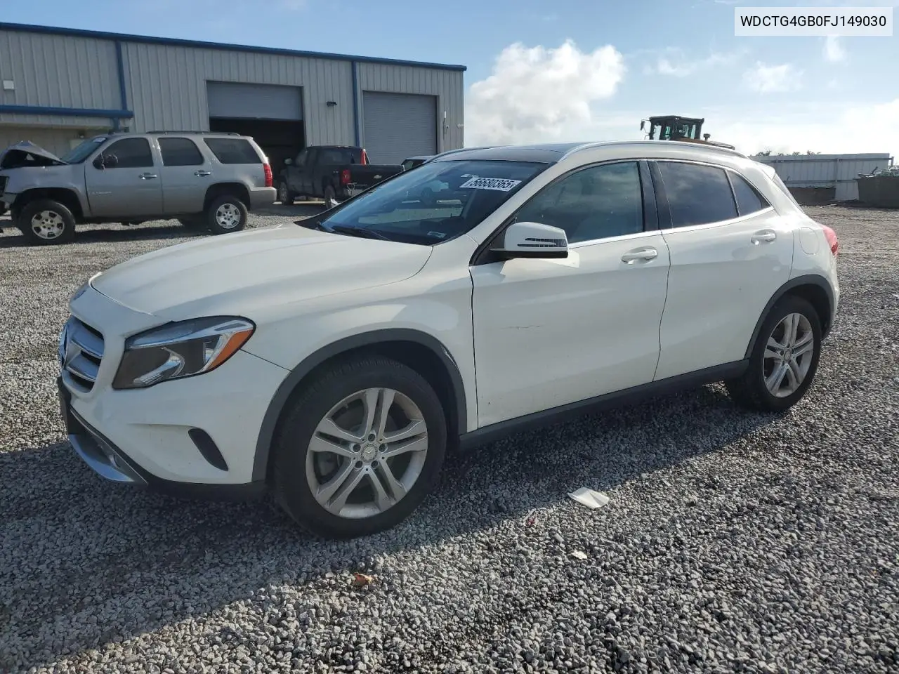 2015 Mercedes-Benz Gla 250 4Matic VIN: WDCTG4GB0FJ149030 Lot: 56680365