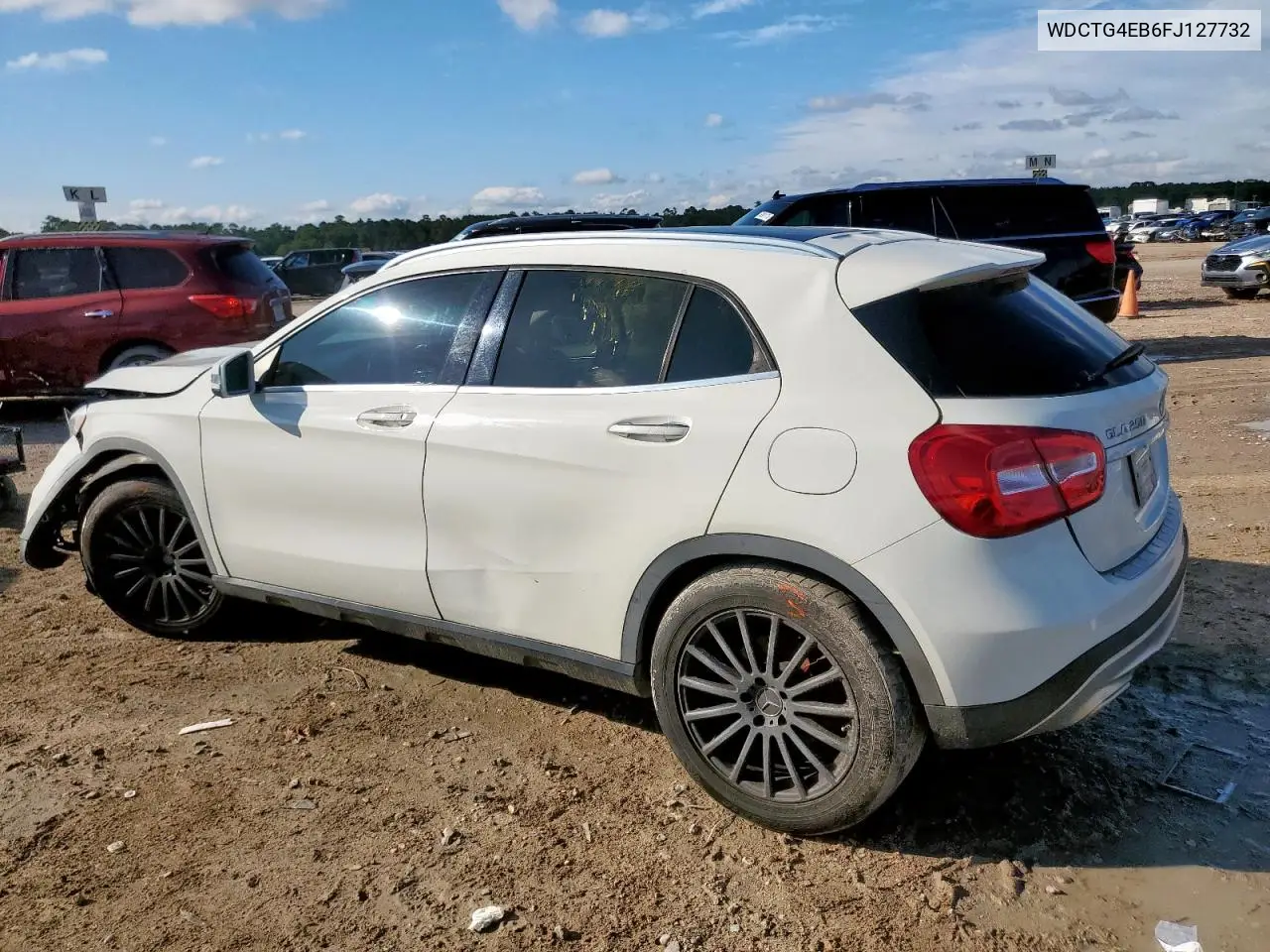 2015 Mercedes-Benz Gla 250 VIN: WDCTG4EB6FJ127732 Lot: 58669265