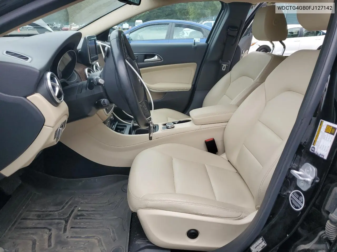 2015 Mercedes-Benz Gla 250 4Matic VIN: WDCTG4GB0FJ127142 Lot: 62196405