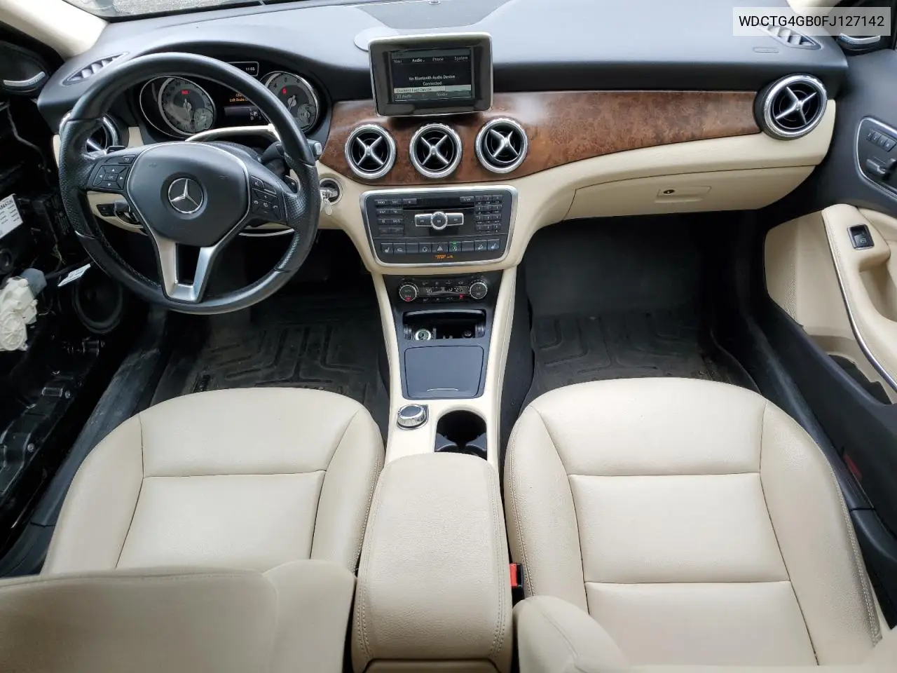 2015 Mercedes-Benz Gla 250 4Matic VIN: WDCTG4GB0FJ127142 Lot: 62196405