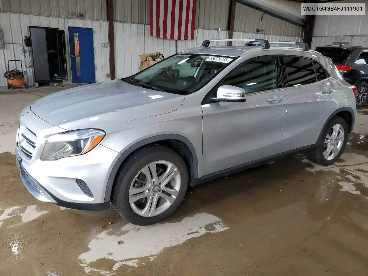 2015 Mercedes-Benz Gla 250 4Matic VIN: WDCTG4GB4FJ111901 Lot: 63075715