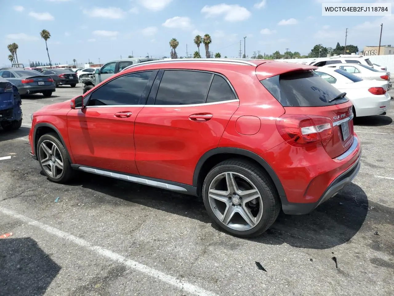 2015 Mercedes-Benz Gla 250 VIN: WDCTG4EB2FJ118784 Lot: 65575955
