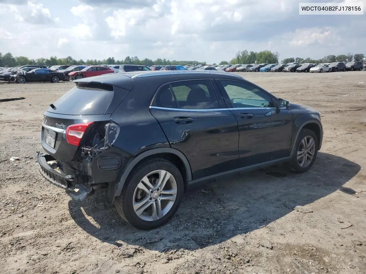 2015 Mercedes-Benz Gla 250 4Matic VIN: WDCTG4GB2FJ178156 Lot: 65686845