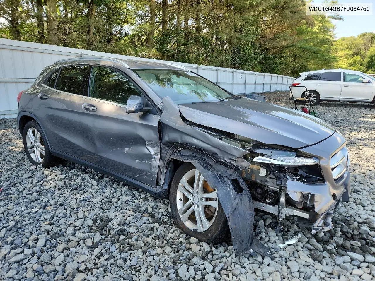 2015 Mercedes-Benz Gla 250 4Matic VIN: WDCTG4GB7FJ084760 Lot: 65857825