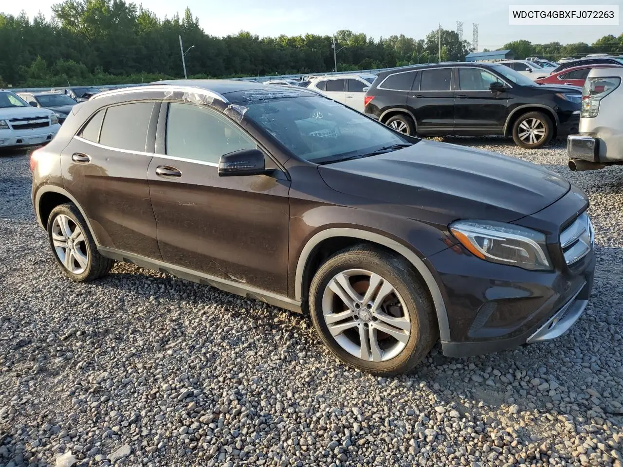 2015 Mercedes-Benz Gla 250 4Matic VIN: WDCTG4GBXFJ072263 Lot: 65908165